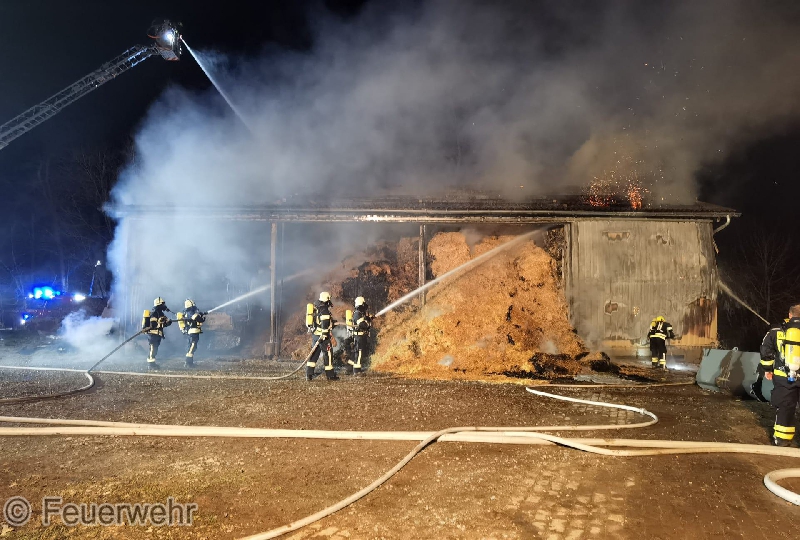 B4 – Scheunenbrand